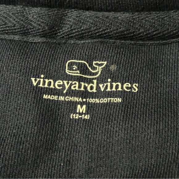 Vineyard Vines x Discovery Channel Shark Week Quarter Zip Cotton Pullover - Picture 4 of 8